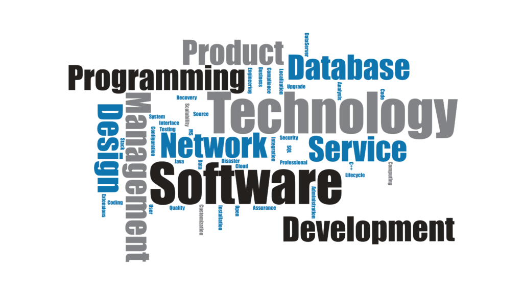 What are the 3 main software types?
